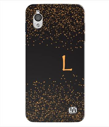 ETECHNIC Back Cover for Infocus M370 - Alphabet L