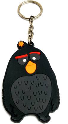 SWAAG ZONE BLACK FAT ANGRY BIRD KEY CHAIN Key Chain