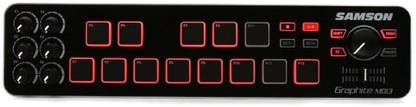 SAMSON MD13 Graphite MD13 Mini USB MIDI Controller Analog Portable Keyboard
