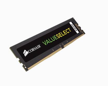 Corsair VALUE SELECT DDR4 8 GB (Dual Channel) PC ddr4 (CMV8GX4M1A2400C16)
