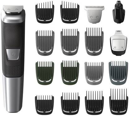 Philips Norelco MG5750/49 Grooming Kit 1 min  Runtime 4 Length Settings
