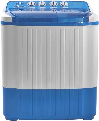 Micromax 7.2 kg Semi Automatic Top Load Washing Machine White, Blue