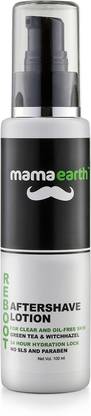 Mamaearth Reboot After Shave Lotion with Witchhazel, Cedarwood & Shea, No Mineral OiL
