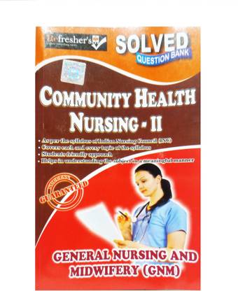 Gnm Solved Paper Question Bank-Community Health Nursing 2 (English)
