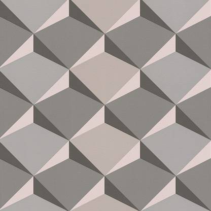 Excel Wall Interiors Vinyl Abstract Beige Wallpaper