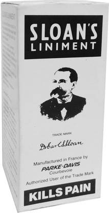 SLOAN'S LINIMENT Medicated Pain Killer Oil (Made in France)