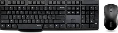 RAPOO 1830 Wired USB Standard Desktop Keyboard Compatible with Desktop, Laptop, Mac