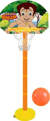 Chhota Bheem Adjustable Height Basketball Set Basketball