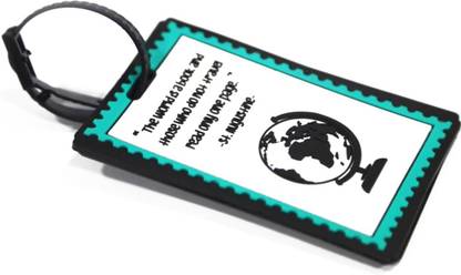 Random in Tandem Globe Explorer Luggage Tag