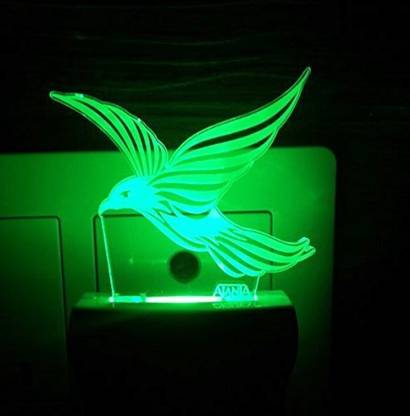 AJANTA Bard 3D Night Lamp