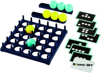 mattel GAMES Bounce-Off Fast Fun Educational Board Games