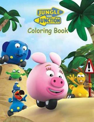 Jungle Junction Coloring Book