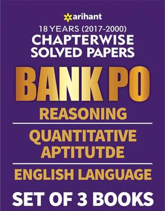 Bank PO Chapterwise Solved Papers English Language, Reasoning,Quantitative Aptitude
