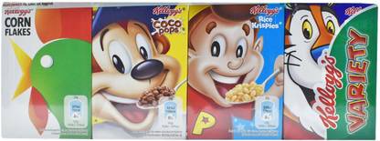 Kellogg's Variety Pack - 195g (4x20g+3x30g+1x25g) Box