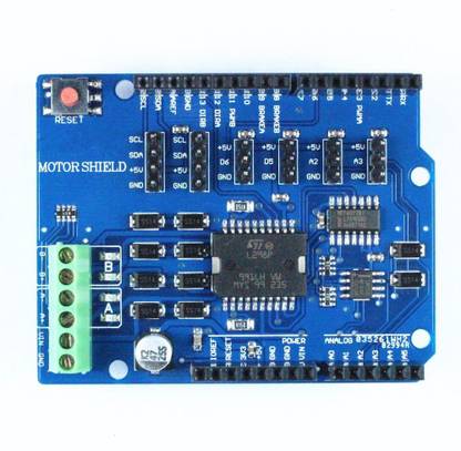 xcluma L298P SHIELD R3 DC MOTOR DRIVER MODULE 2A H-BRIDGE 2 WAY FOR ARDUINO UNO 2560