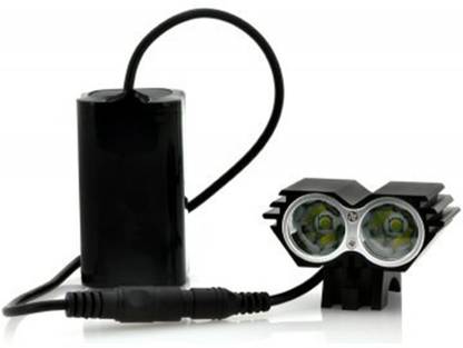 Lista dual led 1600 lumen high power rechargeable cycle headlight LED Front Light