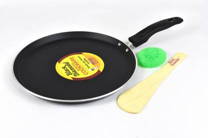Black Diamond Non Stick Dosa Tawa (D1) 3.2 mm Thick Heavy Quality Tawa 28 cm diameter