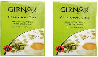 Girnar Tea Cardamom Pack of 2 Cardamom Instant Tea Box