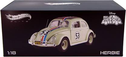 Mattel Hot Wheels Volkswagen Herbie 53 BCJ94 1/18 Scale