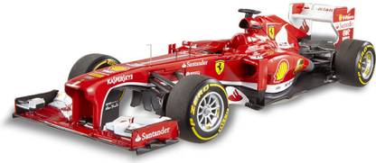 Mattel Hot Wheels 2013 - Ferrari F138 F. Alonso, Red BCT82 1/18 Scale