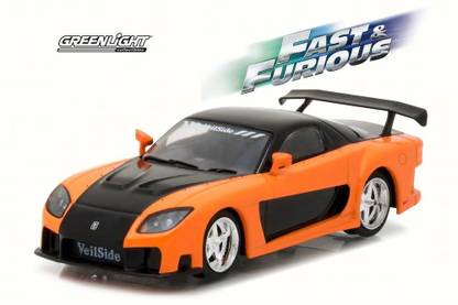 Greenlight Han's 1997 Mazda RX-7, Fast and Furious Tokyo Drift - 86212 1/43 Scale