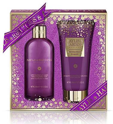 Generic Baylis & Harding Wild Blackberry/Apple Bathing Essentials Set