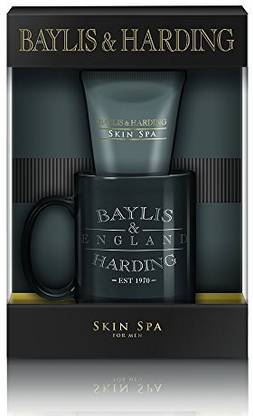 Generic Baylis & Harding Skin Spa Mug Set, Noir