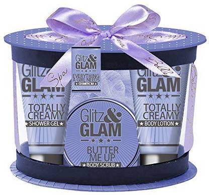 Generic Gloss! Gift Glitz And Glam Oval Bath Set Gift Box - Bath Gift