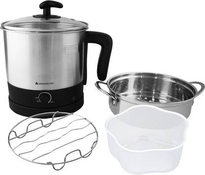 WONDERCHEF Prato Multi-cook 1.6L with Steamer Electric Kettle