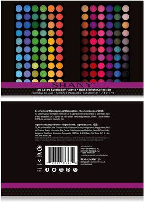 SHANY Cosmetics Eyeshadow Palette, Bold and Bright Collection 40 g