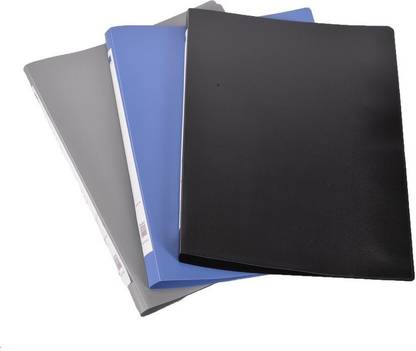 Helloperfect Polypropylene Punch less Clip File