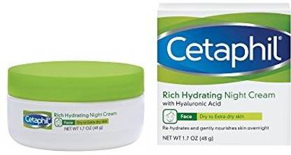 Cetaphil Rich Hydrating Night Cream With Hyaluronic Acid