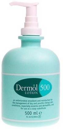 Dermol Moisturising Lotion For Dry Itchy Skin Conditions & For Use As A Soap Substitute