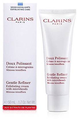 Clarins Paris By Gentle Refiner Exfoliating Cream With Microbeads For Women Scrub