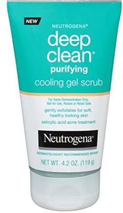 NEUTROGENA Deep Clean Scrub Purifying Cooling Gel Scrub