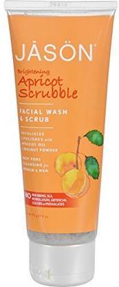 Jason Natural Products Apricot Scrubble Face Wsh Scrub