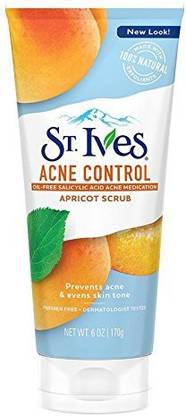 ST.IVES Naturally Clear Apricot Scrub Blemish Control Scrub