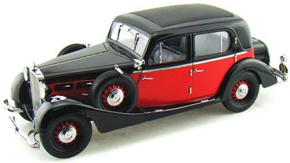 Signature Models 1935 Maybach SW35, Black & Red - 38208 1/18 Scale