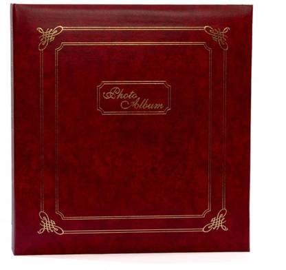 Cute Shopping Network Designed Natraj Vnyl Leather Cover Photo Album with Extra Clear PVC Film & Memo Writing Space, 200 Photos, (Photo Size Supported: 4'x6') Album