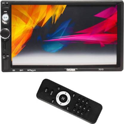 SILVER 7" Double Din with GPS ANDROID Car Stereo