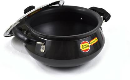 Black Diamond Hard Anodized Induction Handi - 4 mm Thick Heavy Base Handi 4 L with Lid