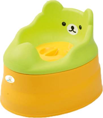 OLE BABY Anti Skid 3 in 1 Cute Smiling Bear Face Premium Quality Multi functional Chair BPA FREE 0 - 4 years Potty Box