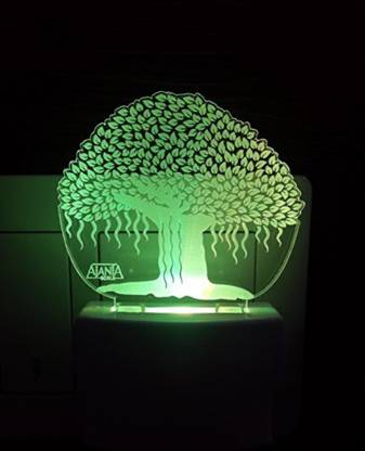 AJANTA (Code - 2030) 3d Night Lamp