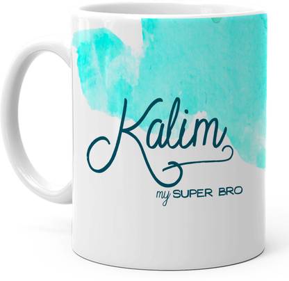 HOT MUGGS "Kalim" - My Super Bro Personalized Ceramic Coffee Mug