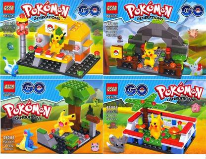 Vortex Toys NEW POKEMON BRICKS CONSTRUCTION GAME FOEKIDS AND CHILDRENS