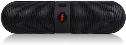 JIKRA Bluetooth Capsule Speaker with TF Card | MP3 Player | Portable Device | Handsfree | Mic | Stereo | mini Speaker COMPATIBLE with all Mobiles, Computers and laptops 3 W Bluetooth Laptop/Desktop Speaker