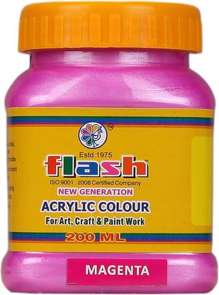 फ्लैश Metallic Colour -Magenta 200ML
