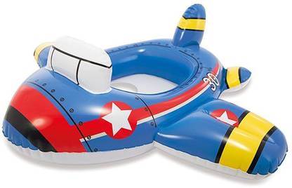 Navkar Intex 59586-2 Kiddie Floats - Plane, Blue