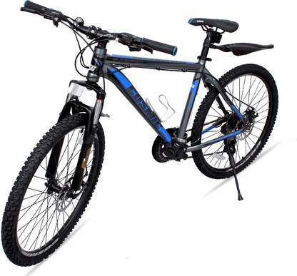 COSMIC FLAMINGO 21 SPEED ALLOY MTB BICYCLE WHITE/BLUE - SPECIAL EDITION 26 T (inch) Mountain Cycle