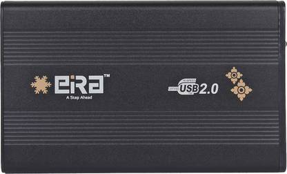 eiRa 2.5" Aluminium IDE External Hard Drive disk HDD Portable Enclosure with USB 2.0 Interface ER-1203 2.5 inch 2.5"